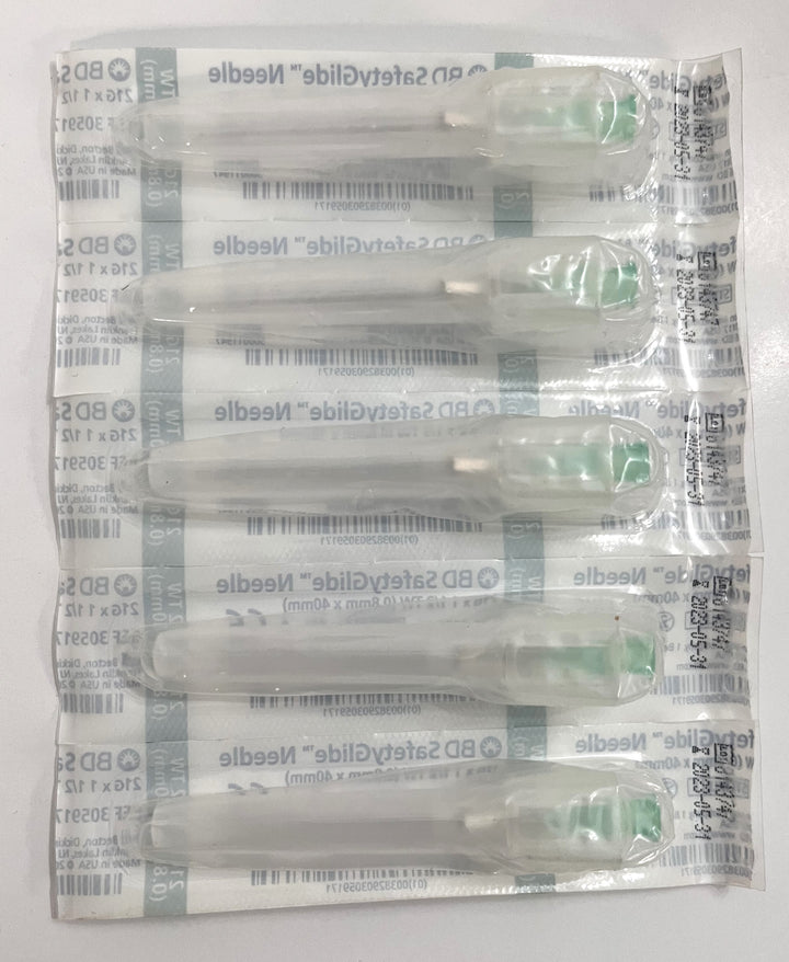 BD 305917 SafetyGlide 21G x 1-1/2" Injection Needle (50/Box)