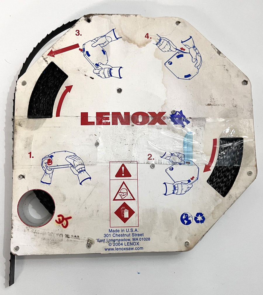 100' Lenox Neo-Type Band Saw Coil, 1/2" x 0.25 x 6SR – High-quality, durable cutting performance