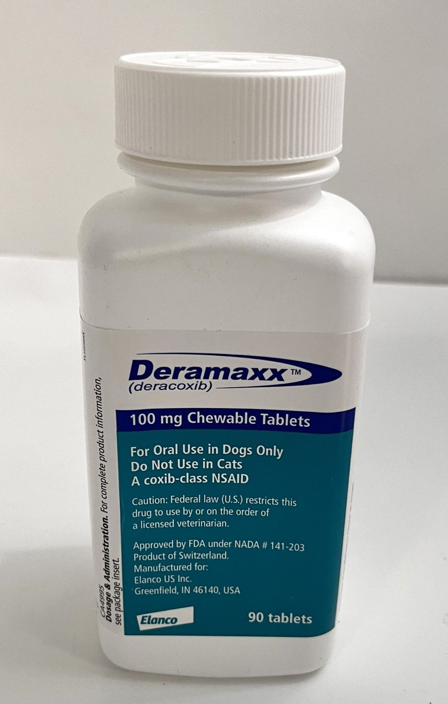 Deramaxx 100mg Chewable Tablets for Dogs 90 tablets
