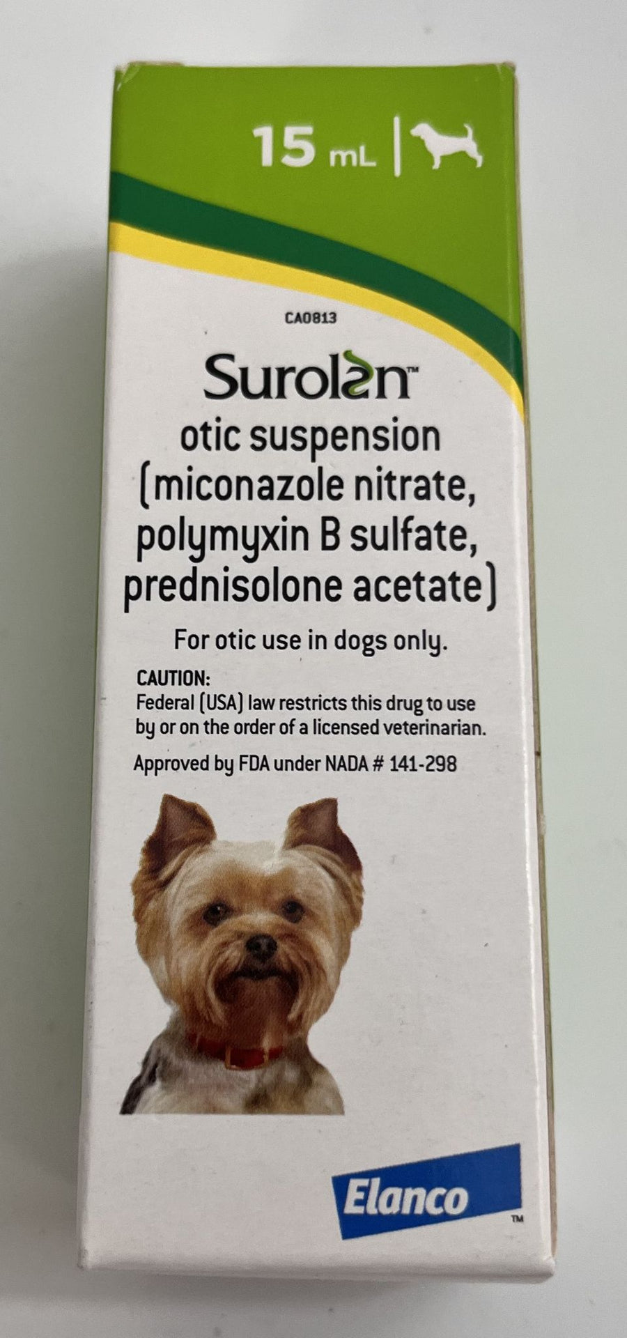 Surolan Otic Suspension for Dogs 15ml