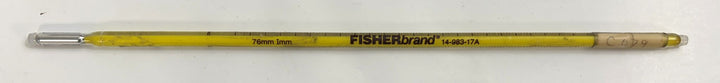 Fisherbrand 14-983-17A Partial Immersion Laboratory Thermometer (76mm Imm, -20°C to 110°C) with Ertco Case