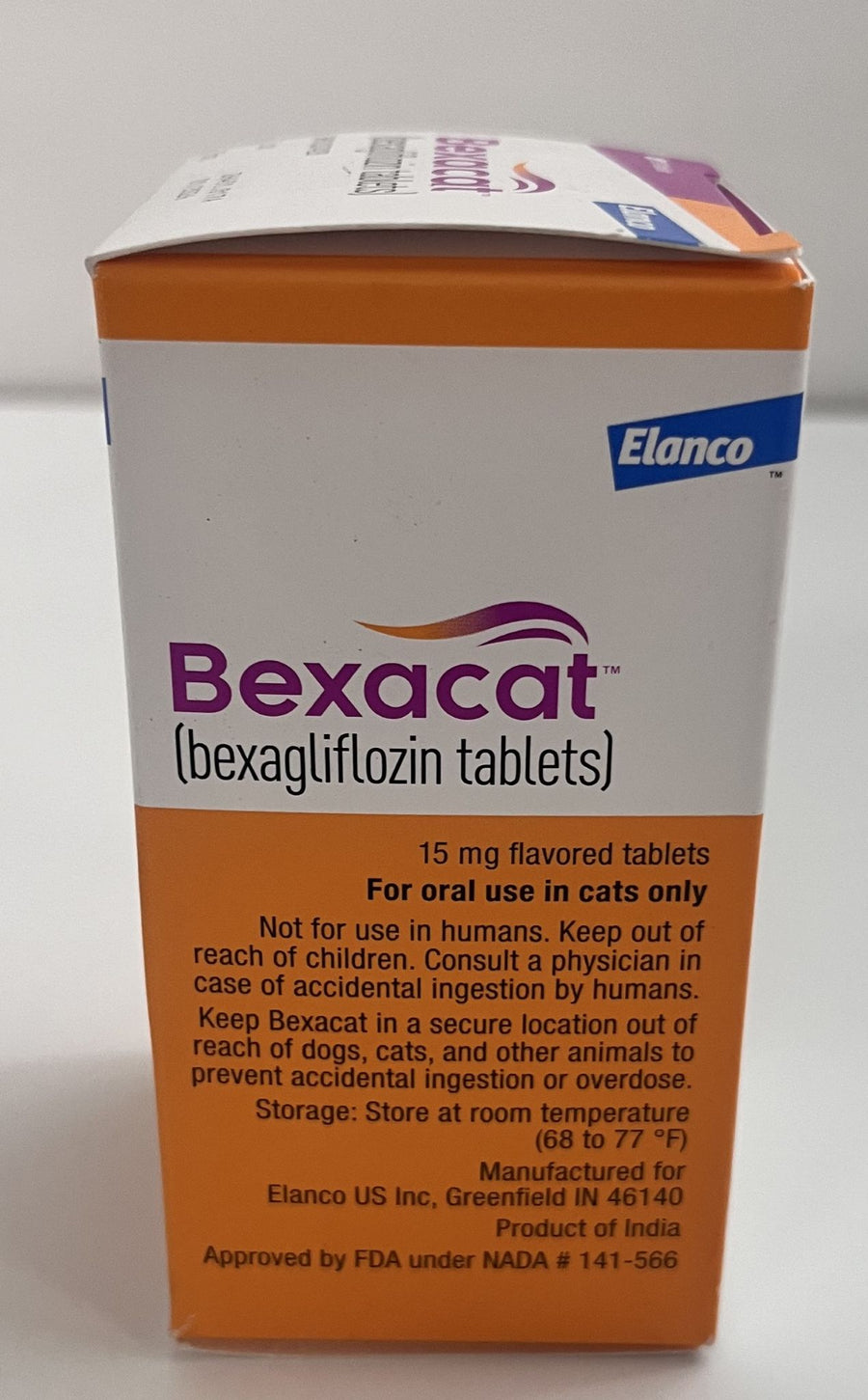 Bexacat 15 mg for Cats, 90 Tablets, Exp 01/2026