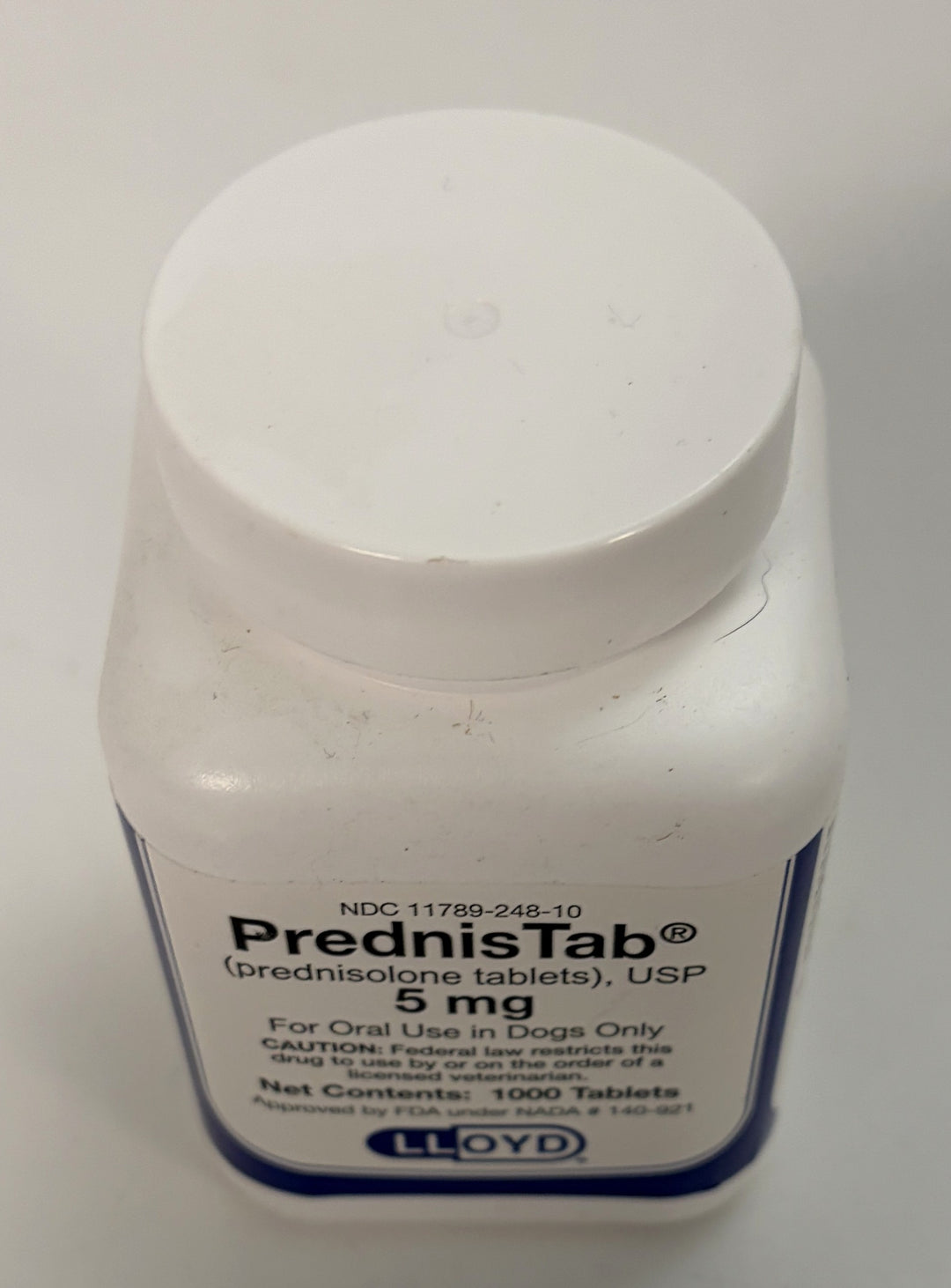 Prednis Tab 5 mg Tablets for Dogs (1000 Tablets)