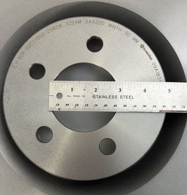 Brembo Prime UV Coated Front Disc Brake Rotor - Dodge Charger / Challenger &amp; Chrysler 300