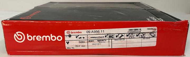 Brembo Prime UV Coated Front Disc Brake Rotor - Mercedes-Benz ML350 / GLE350 (W166/W167)