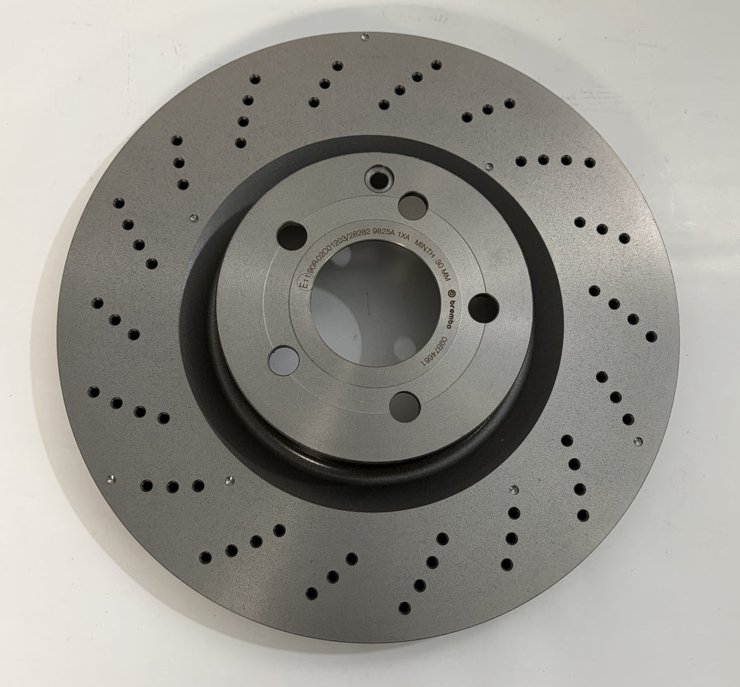 Brembo 09.B746.61 Two-Piece Composite Front Disc Brake Rotor - Mercedes-Benz W205 / W213