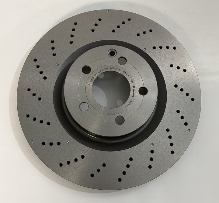 Brembo 09.B746.61 Two-Piece Composite Front Disc Brake Rotor - Mercedes-Benz W205 / W213