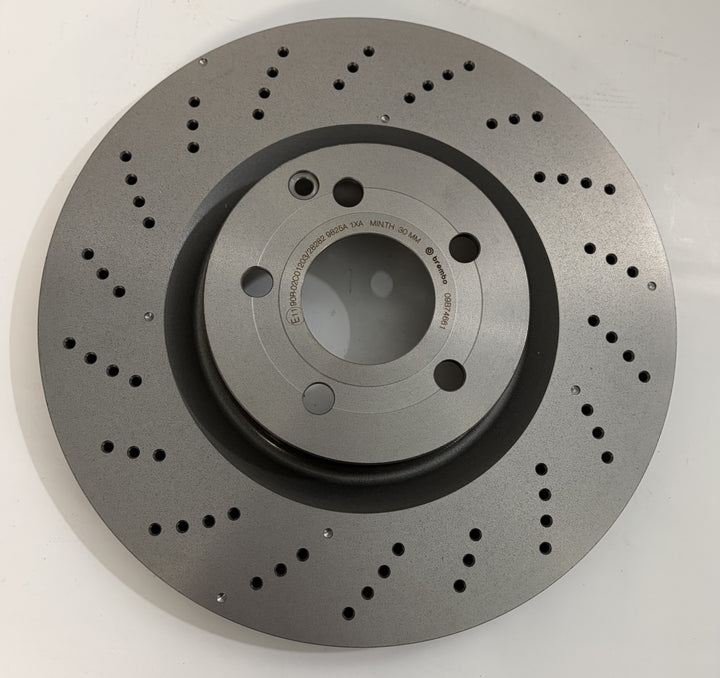 Brembo 09.B746.61 Two-Piece Composite Front Disc Brake Rotor - Mercedes-Benz W205 / W213