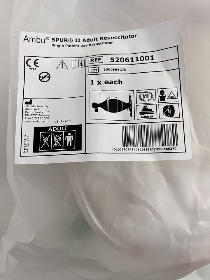 Ambu 520611001 SPUR II Adult Resuscitator