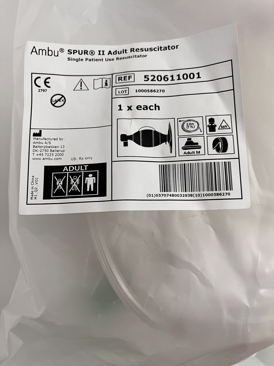 Ambu 520611001 SPUR II Adult Resuscitator