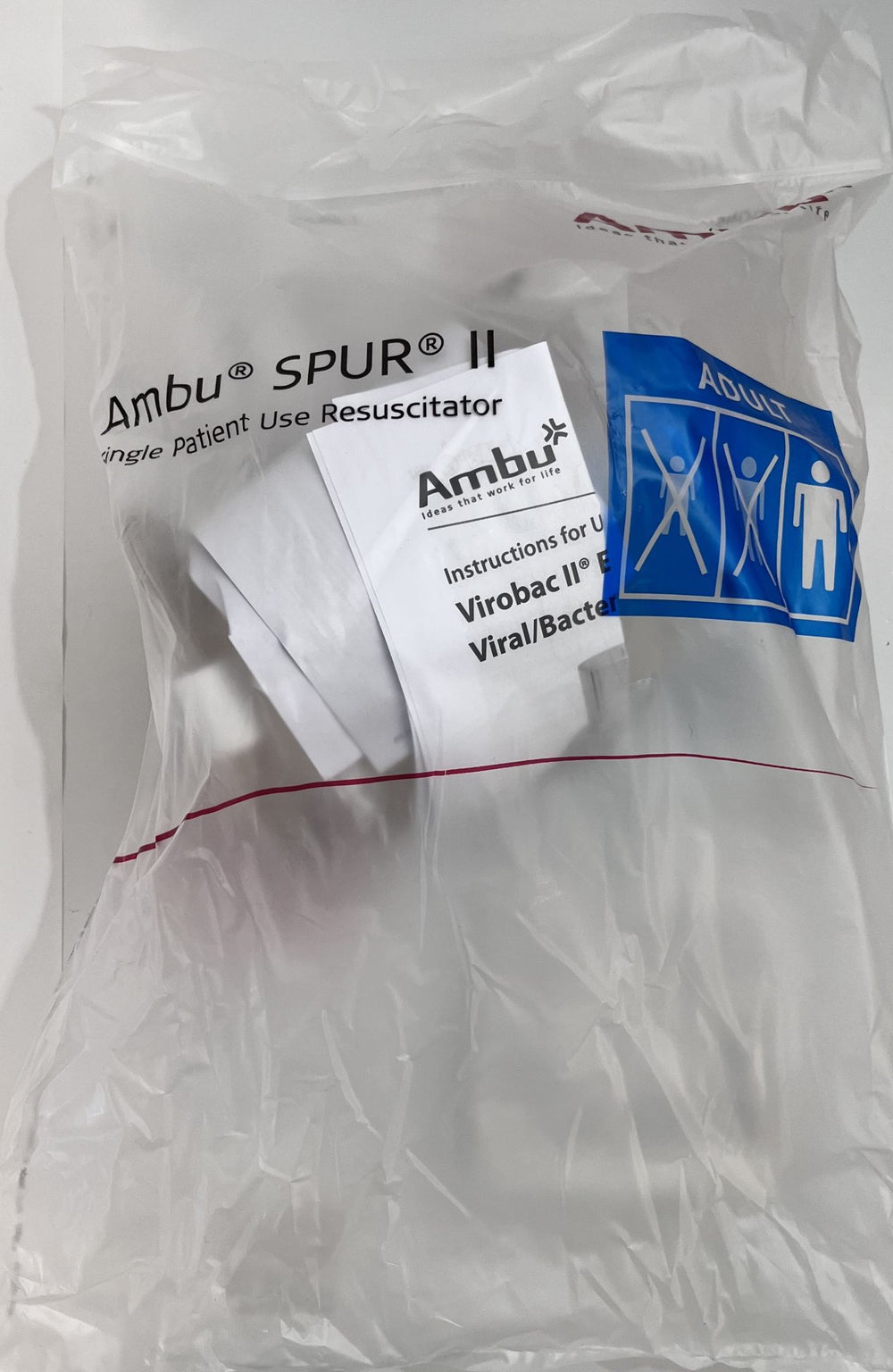 Ambu 520211061 Spur II Adult Resuscitator