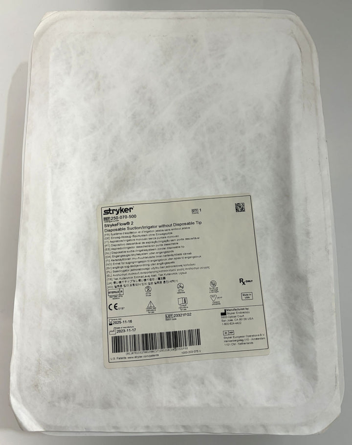 Stryker StrykeFlow2 Suction/Irrigator Without Tip 250-070-500