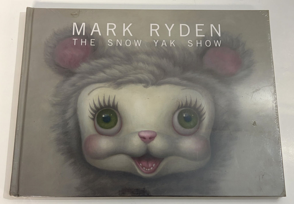 Mark Ryden The Snow Yak Show hardcover art book by Last Gasp, sealed in original wrap with visible scuffs and edge wear