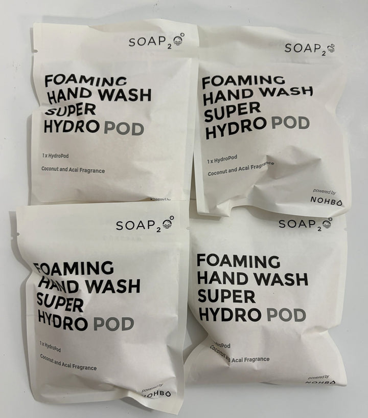 Soap 2 Foaming Hand Soap Pods Coconut Acai Scent, (4-Pack)