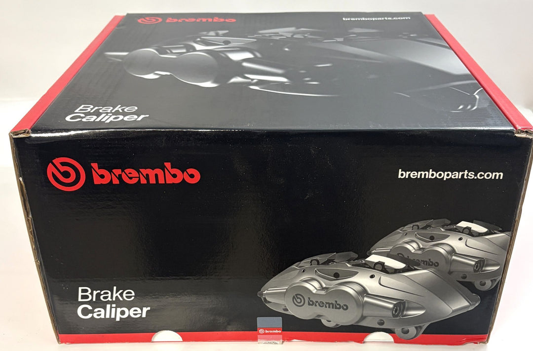 Brembo X-Style Front Brake Caliper Kit - Yellow (Mercedes C-Class, E-Class, GLC) | FALH22