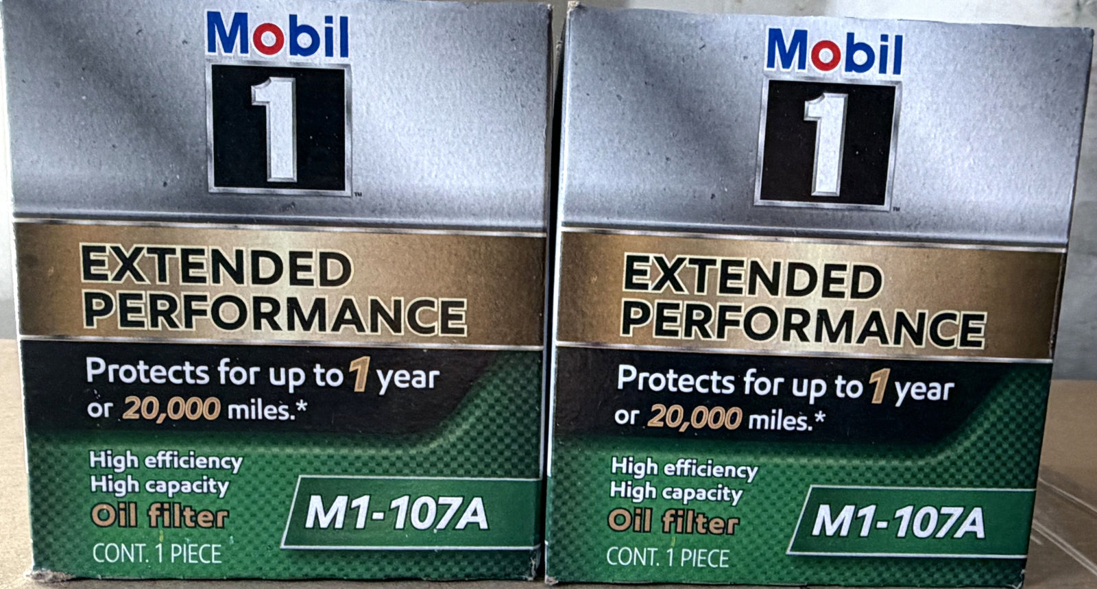 Mobil 1 Extended Performance M1-107A Oil Filter (2-Pack)