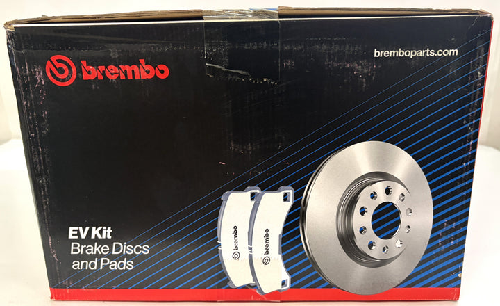 Brembo Beyond EV Front Brake Disc and Pad Kit KT 08 021 for Tesla Model S &amp; Model X