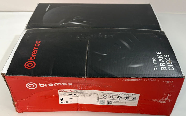 Brembo Premium UV Coated Rear Brake Rotor | 09.D691.11 (Volvo XC60, XC90, S90, V90)