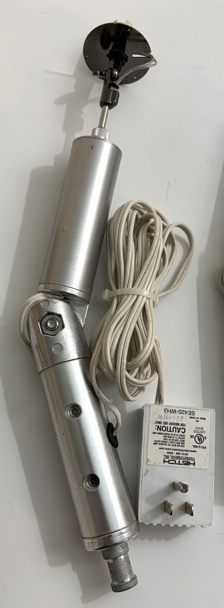 Lot of 5 Hatch PS12-60L Track Kits – 2 Heads + 3 Bodies + 5 Transformers – UNTESTED