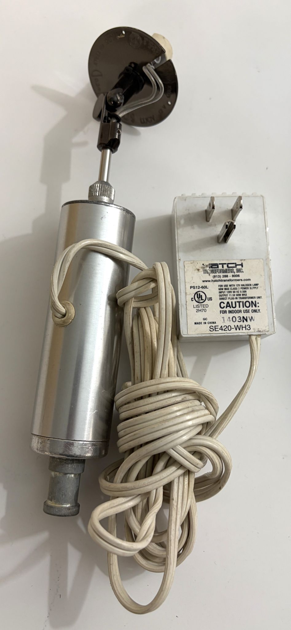 Lot of 5 Hatch PS12-60L Track Kits – 2 Heads + 3 Bodies + 5 Transformers – UNTESTED