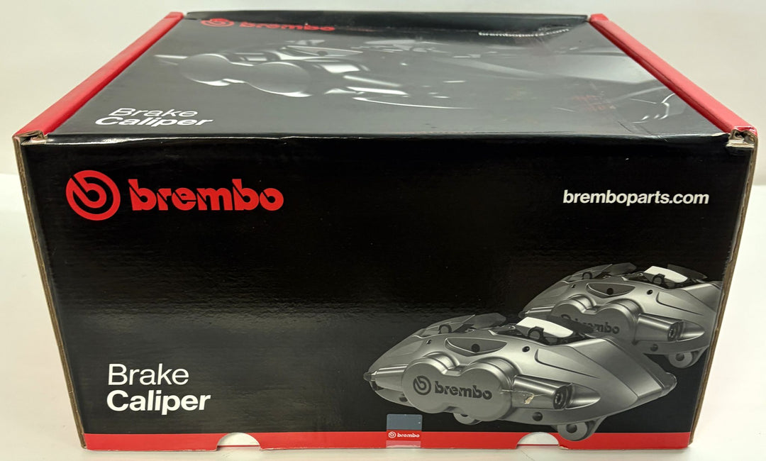Brembo X-Style Front Brake Caliper Kit - Silver (Mercedes C-Class, E-Class, GLC) | FALE22