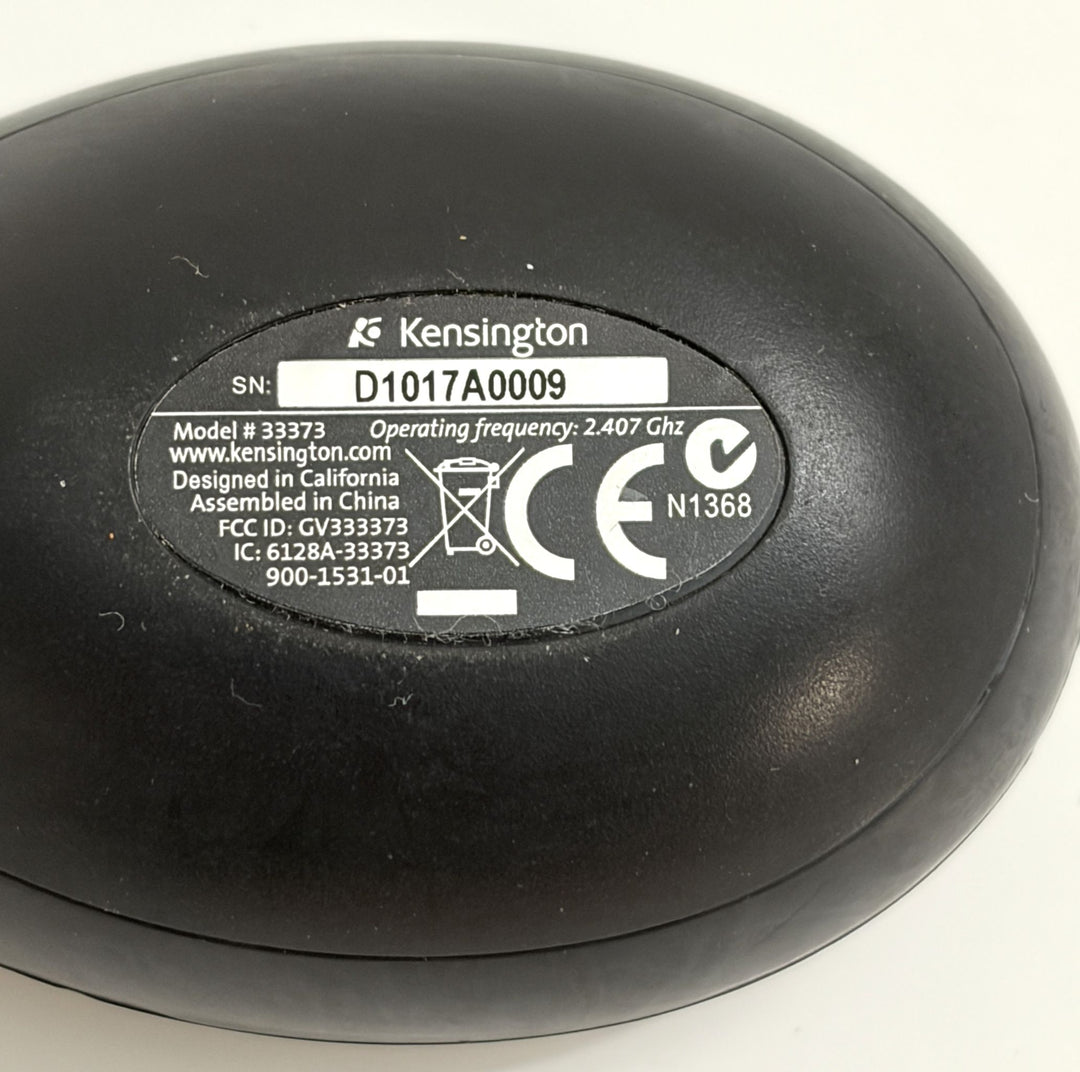 Kensington 33373 Wireless Presentation Pointer 4-Button 2.4GHz Black/Silver