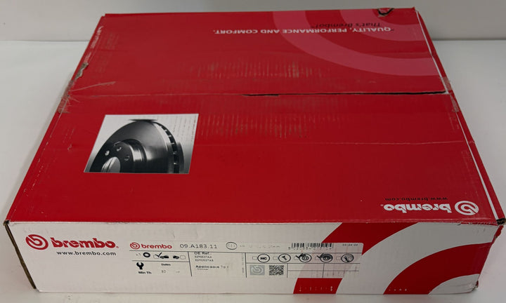 Brembo Premium UV Coated Front Brake Rotor | 09.A183.11 (Chrysler 300 SRT8, Dodge Charger / Challenger SRT8)