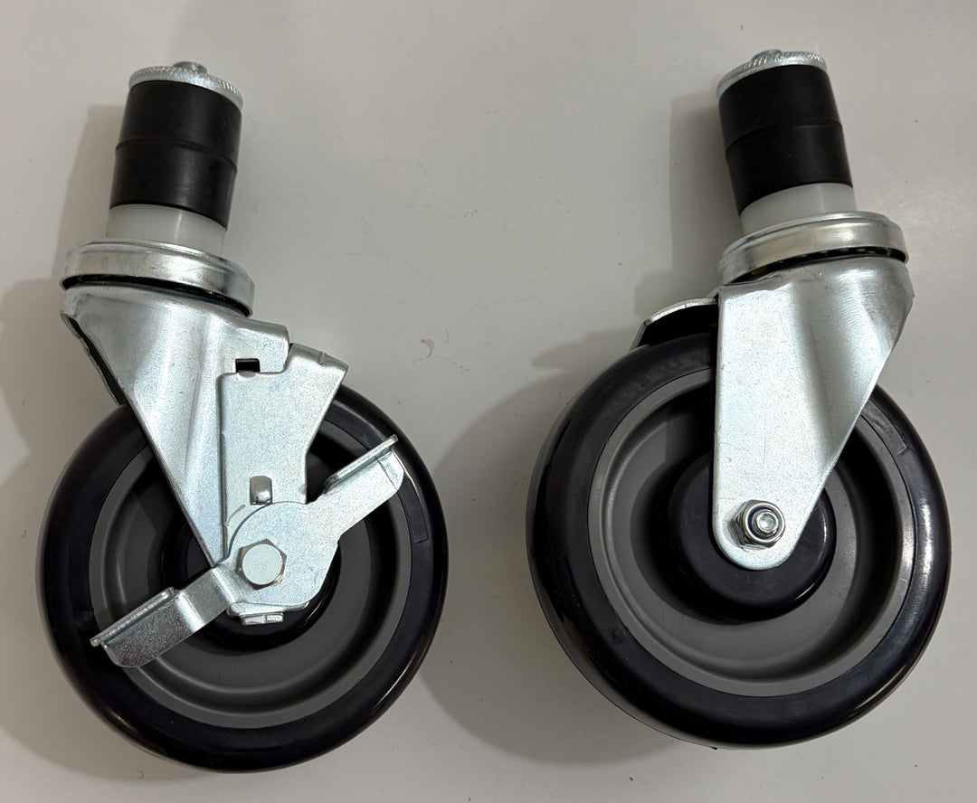 5" Regency Polyurethane Caster With Brake (2-Pack)