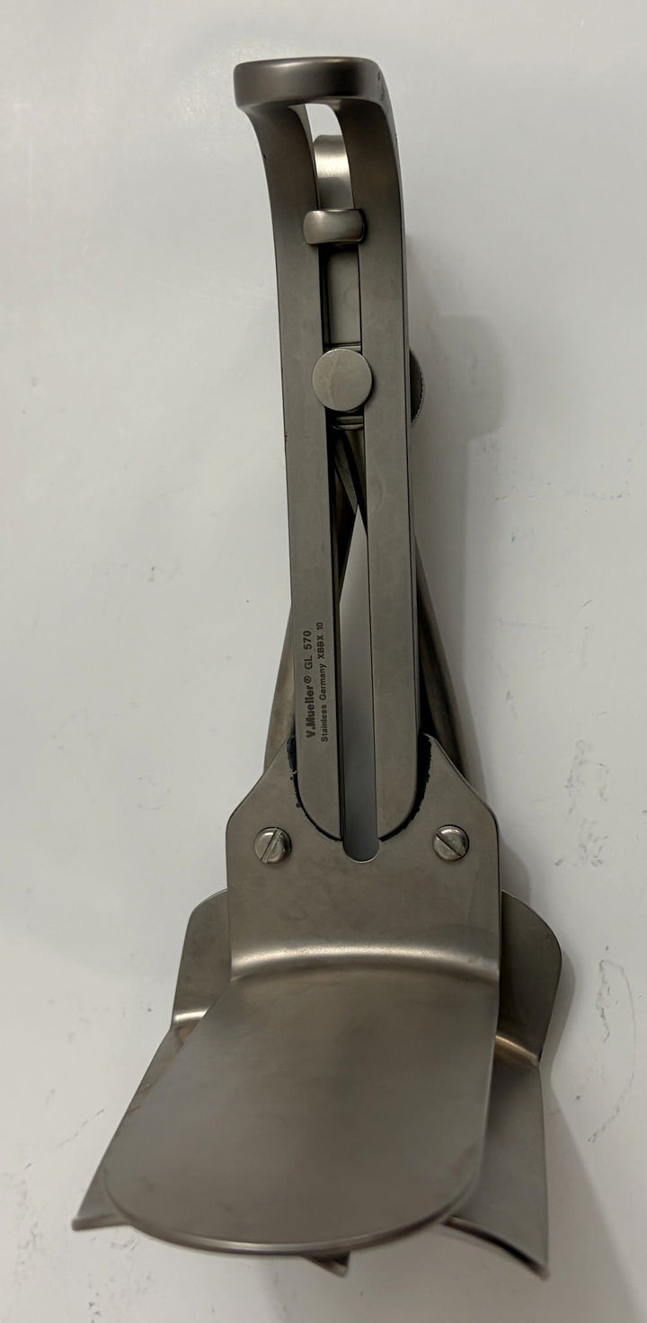 V. Mueller Guttmann Obstetrical Surgical Retractor GL570, Stainless Steel