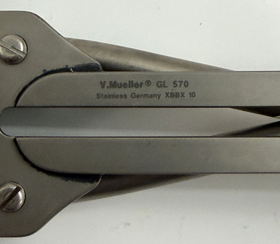 V. Mueller Guttmann Obstetrical Surgical Retractor GL570, Stainless Steel
