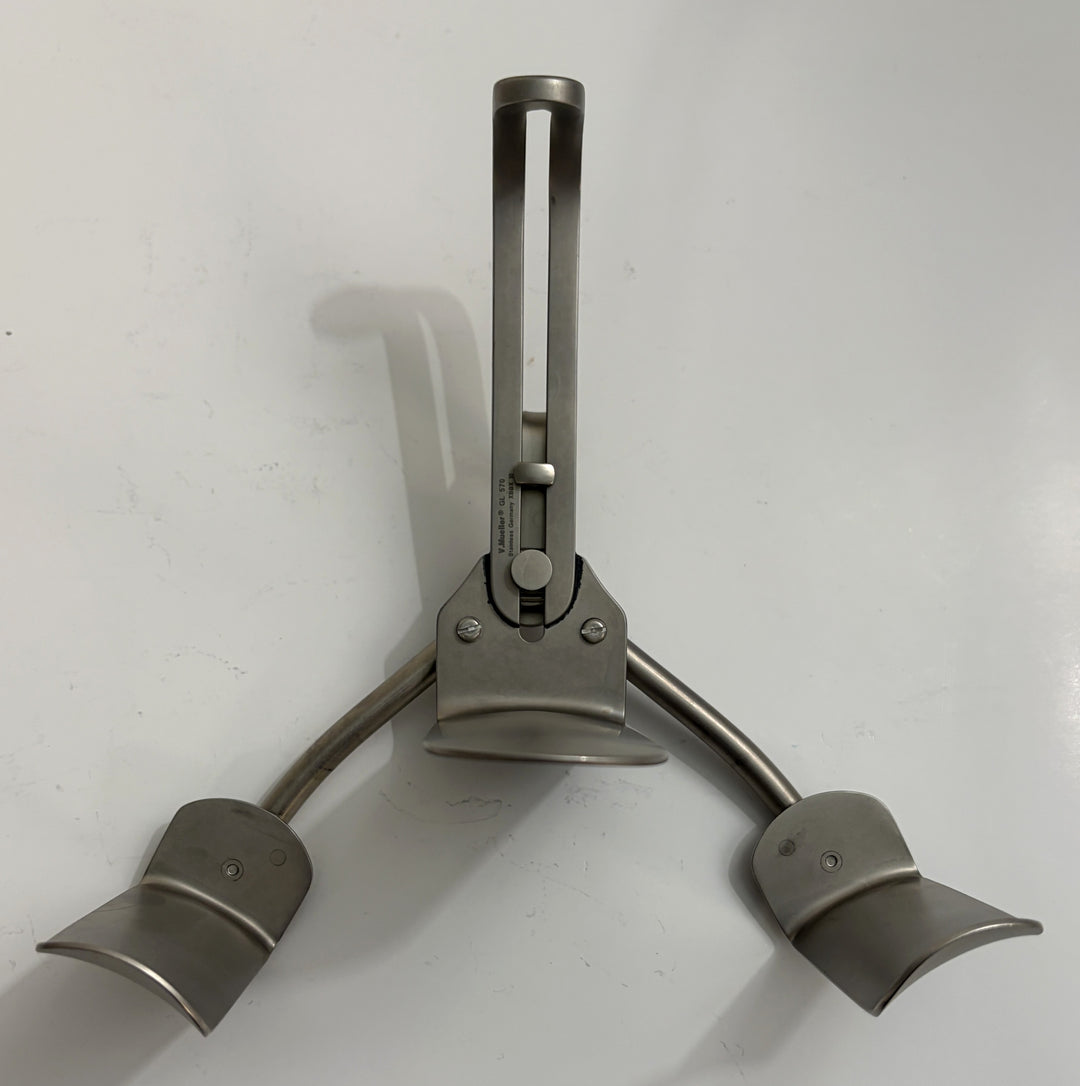 V. Mueller Guttmann Obstetrical Surgical Retractor GL570, Stainless Steel