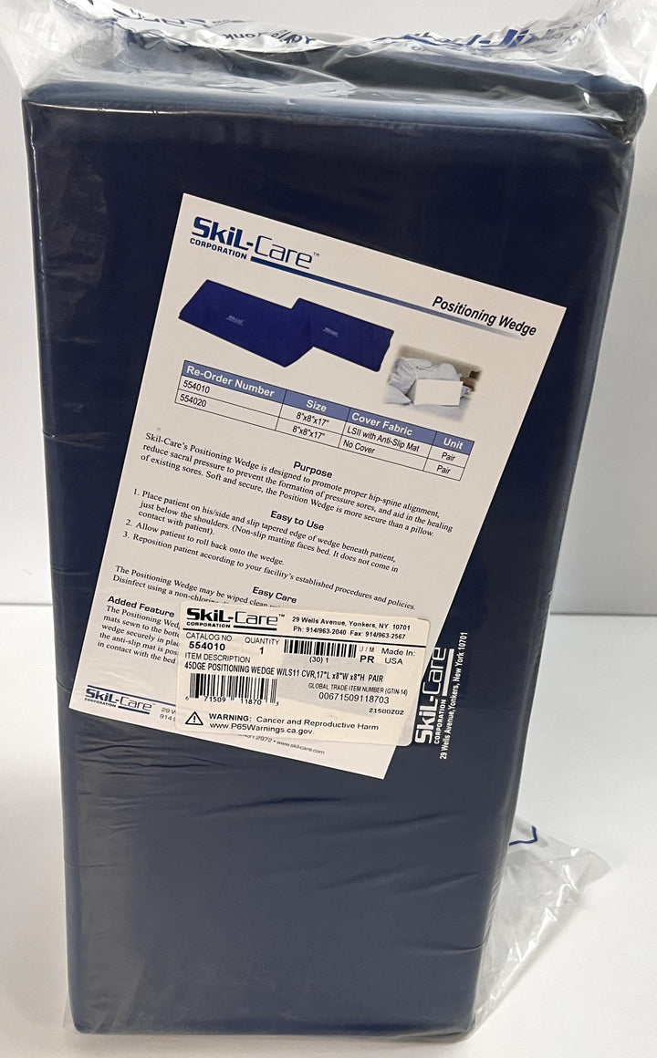 Skil-Care 554010 45-Degree 17" L x 8" W x 8" H Positioning Wedge