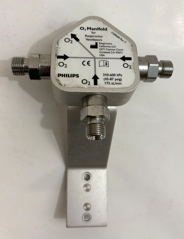 Philips Respironics V60 Ventilator O2 Manifold – Part
