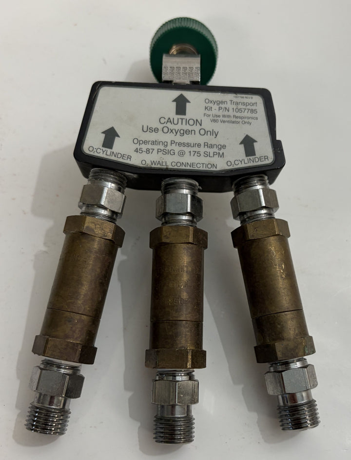 Philips Respironics V60 Oxygen Transport Kit Manifold – Part