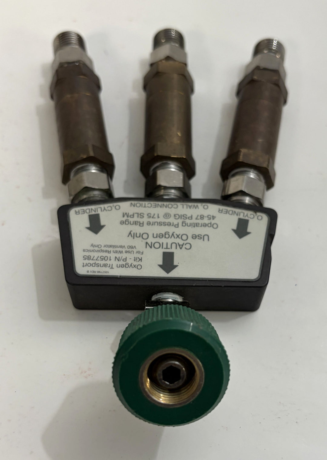 Philips Respironics V60 Oxygen Transport Kit Manifold – Part