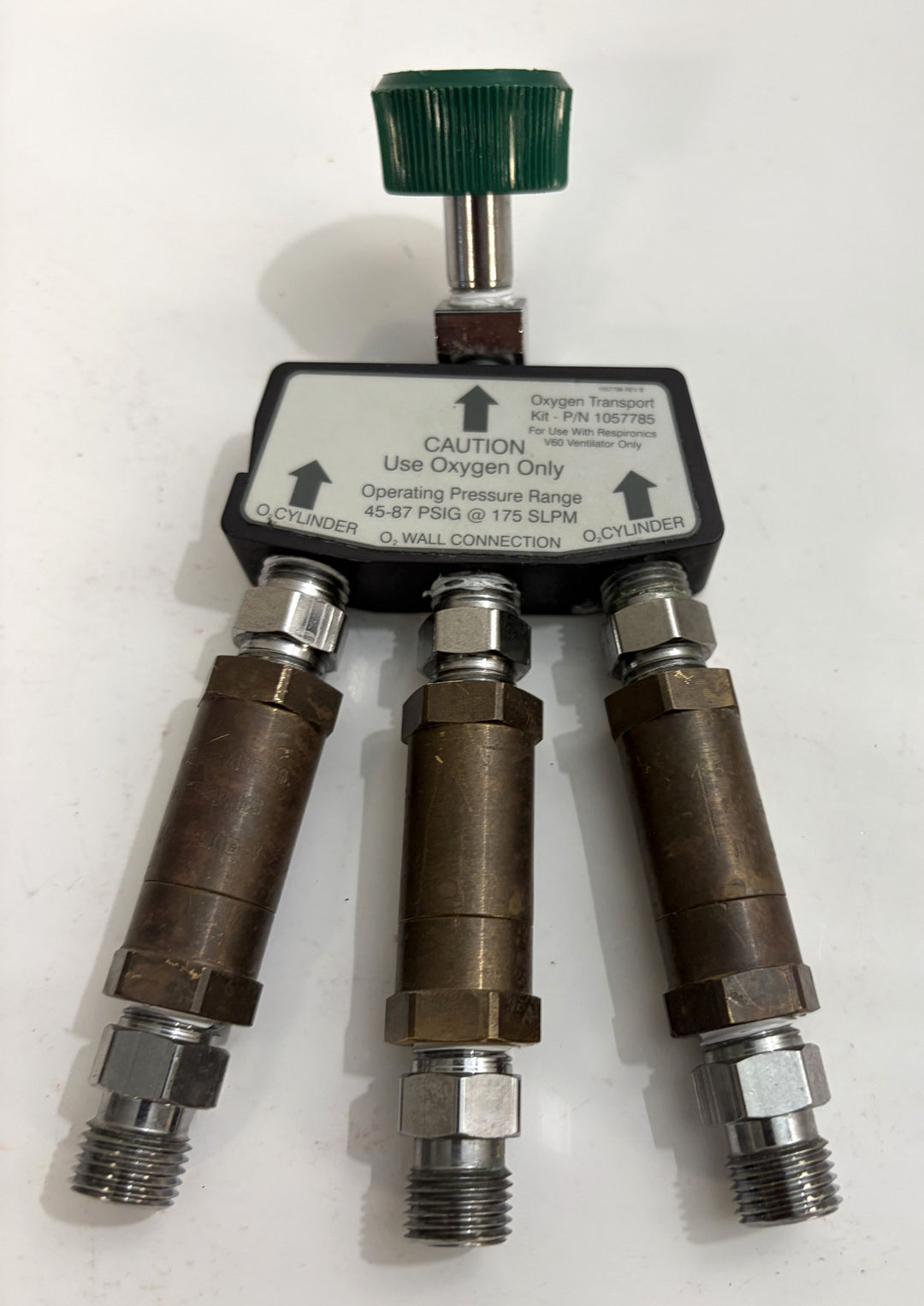 Philips Respironics V60 Oxygen Transport Kit Manifold – Part