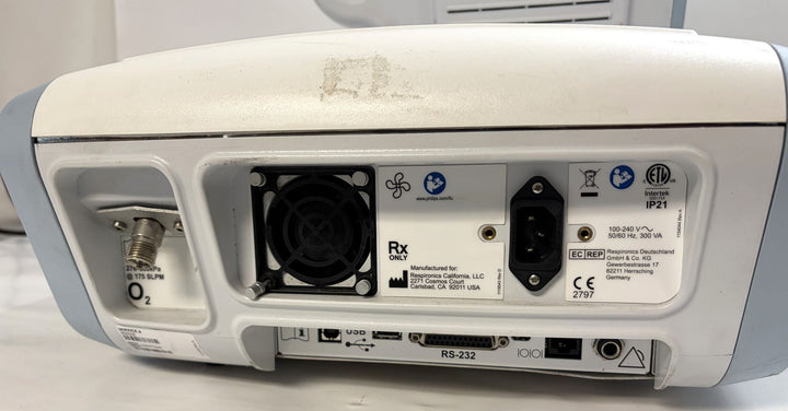 Philips Respironics V60 Ventilator Medical Unit - Powers On / Blower Works