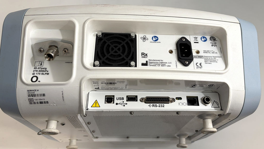Philips Respironics V60 Ventilator Medical Unit - Powers On / Blower Works