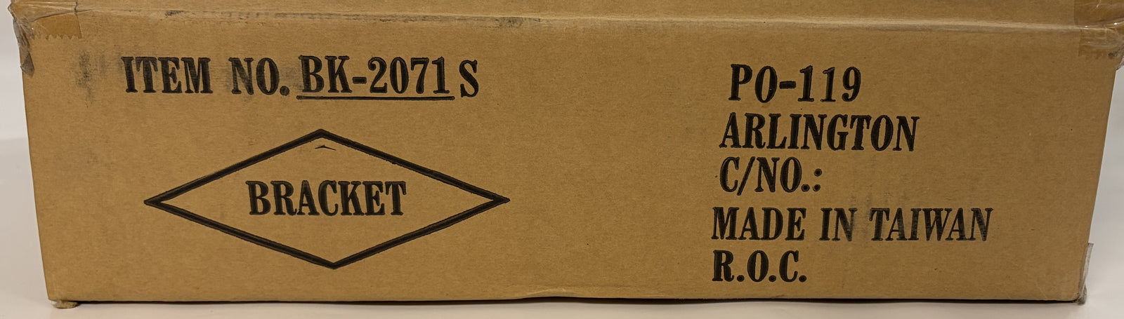 Tube Step Bracket Mount Kit - Item No. BK-2071S