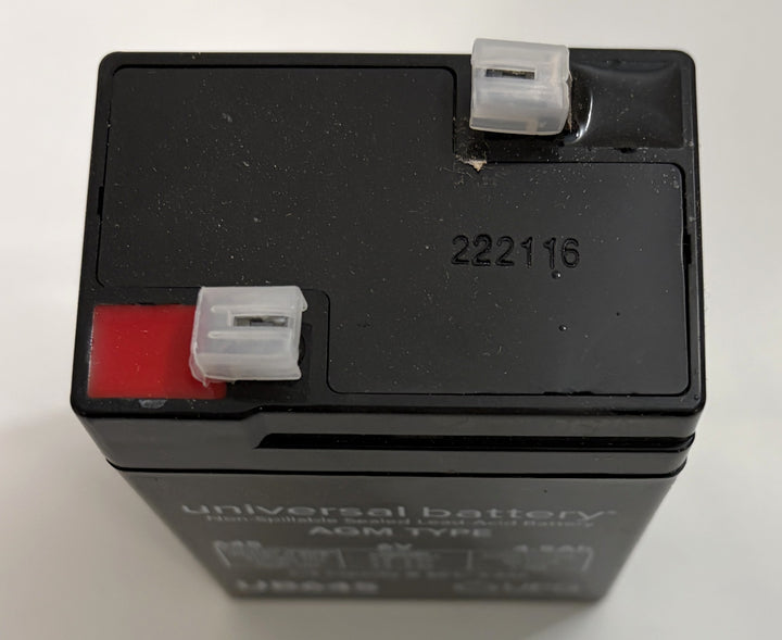 UPG Universal Battery UB645 6V 4.5Ah (2-Pack)