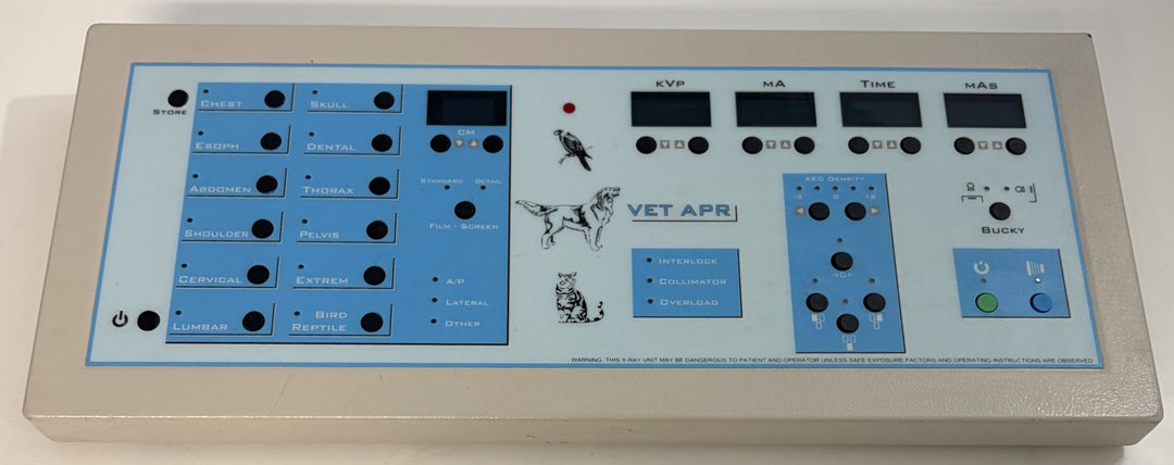 Sedecal VET APR Veterinary X-Ray Generator Control Console Panel Console