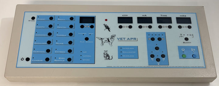 Sedecal VET APR Veterinary X-Ray Generator Control Console Panel Console