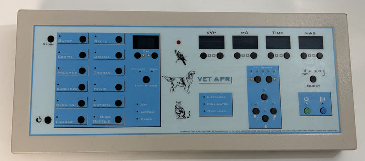 Sedecal VET APR Veterinary X-Ray Generator Control Console Panel Console