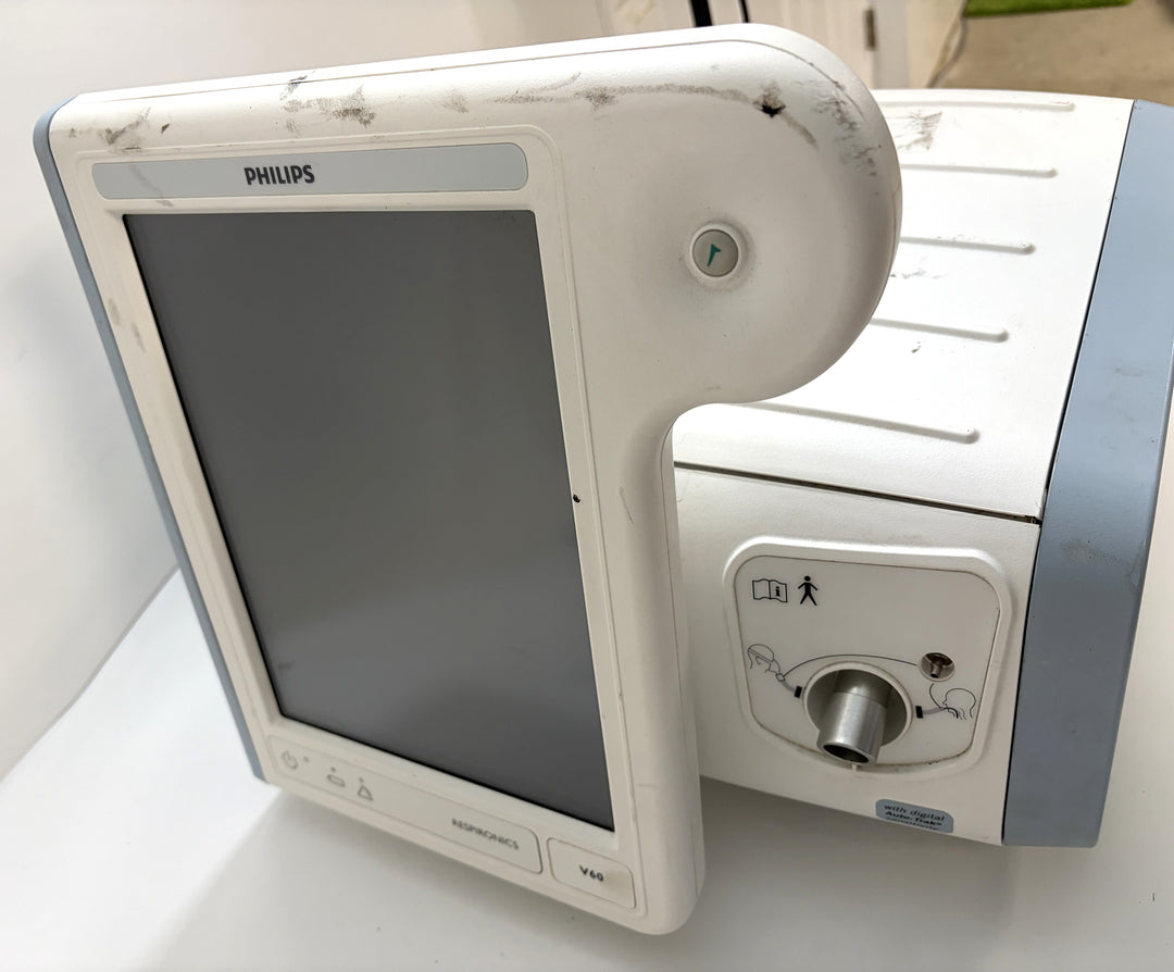 Philips Respironics V60 Ventilator w/ Power Cord (14,129 Hrs, SN 100129699)