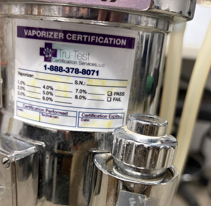VCA Custom Veterinary Anesthesia Machine 
