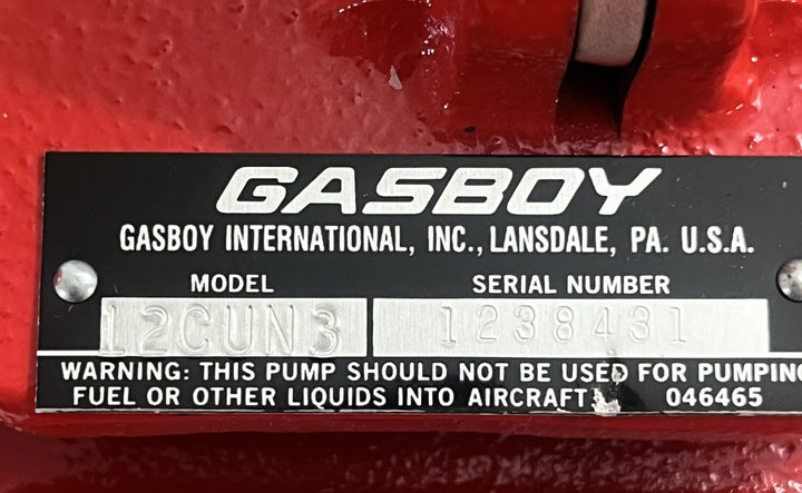 Gasboy Series 1200 Hand Rotary Pump: durable, manually operated pump for efficient transfer of fuels and liquids, ideal for various applications.