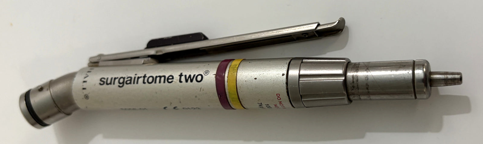 Surgairtome two medical device on a white background