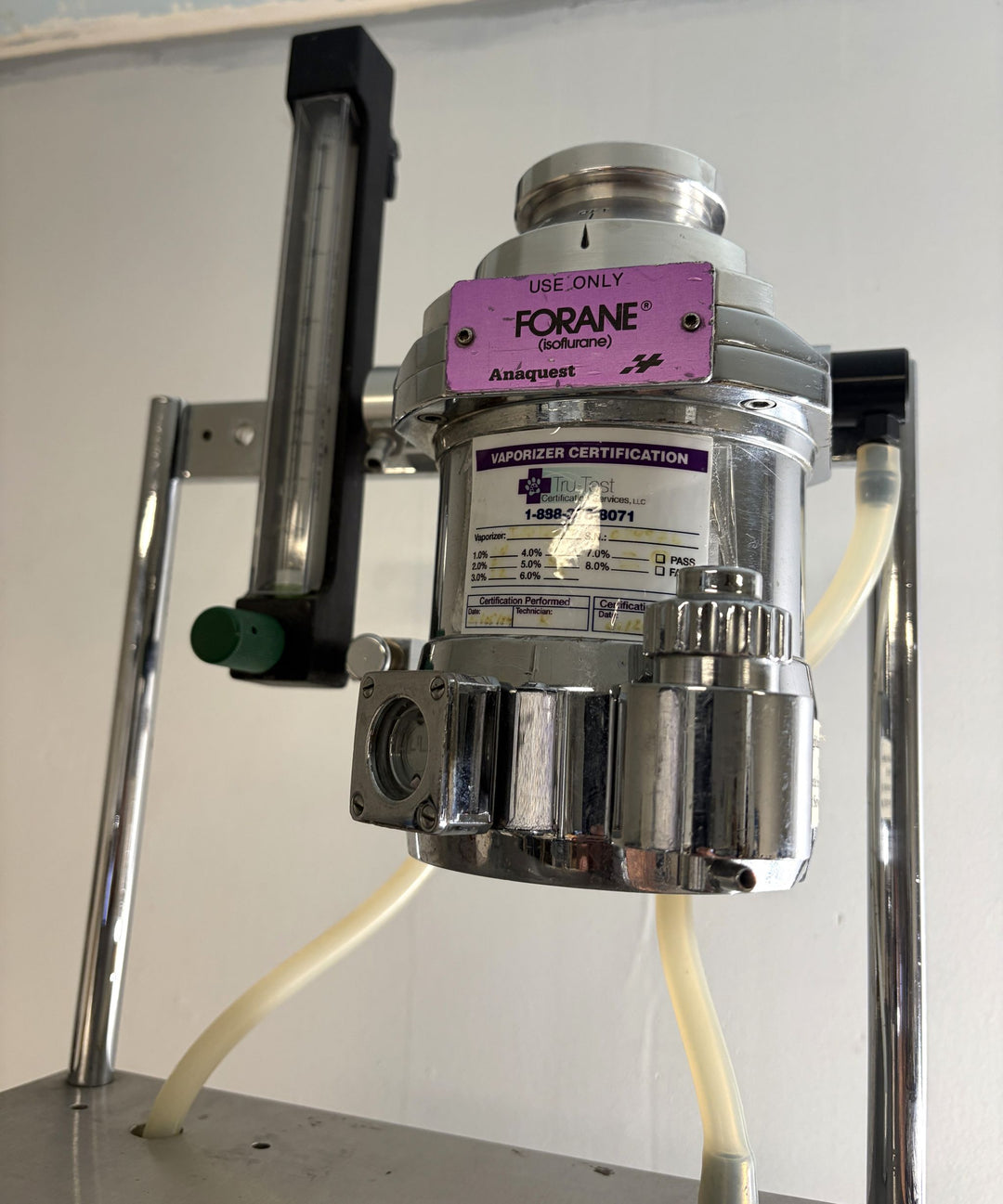 Quantiflex VMC Veterinary Anesthesia Machine w/ Isoflurane Vaporizer &amp; Gas-Vak