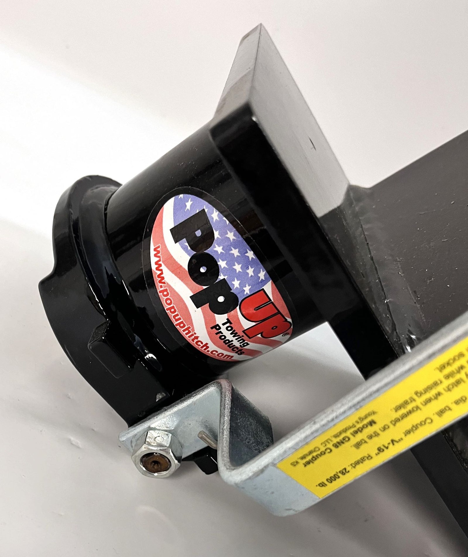 Popup RV1 5" Offset Fifth Wheel Gooseneck Adapter, Lower Unit Only