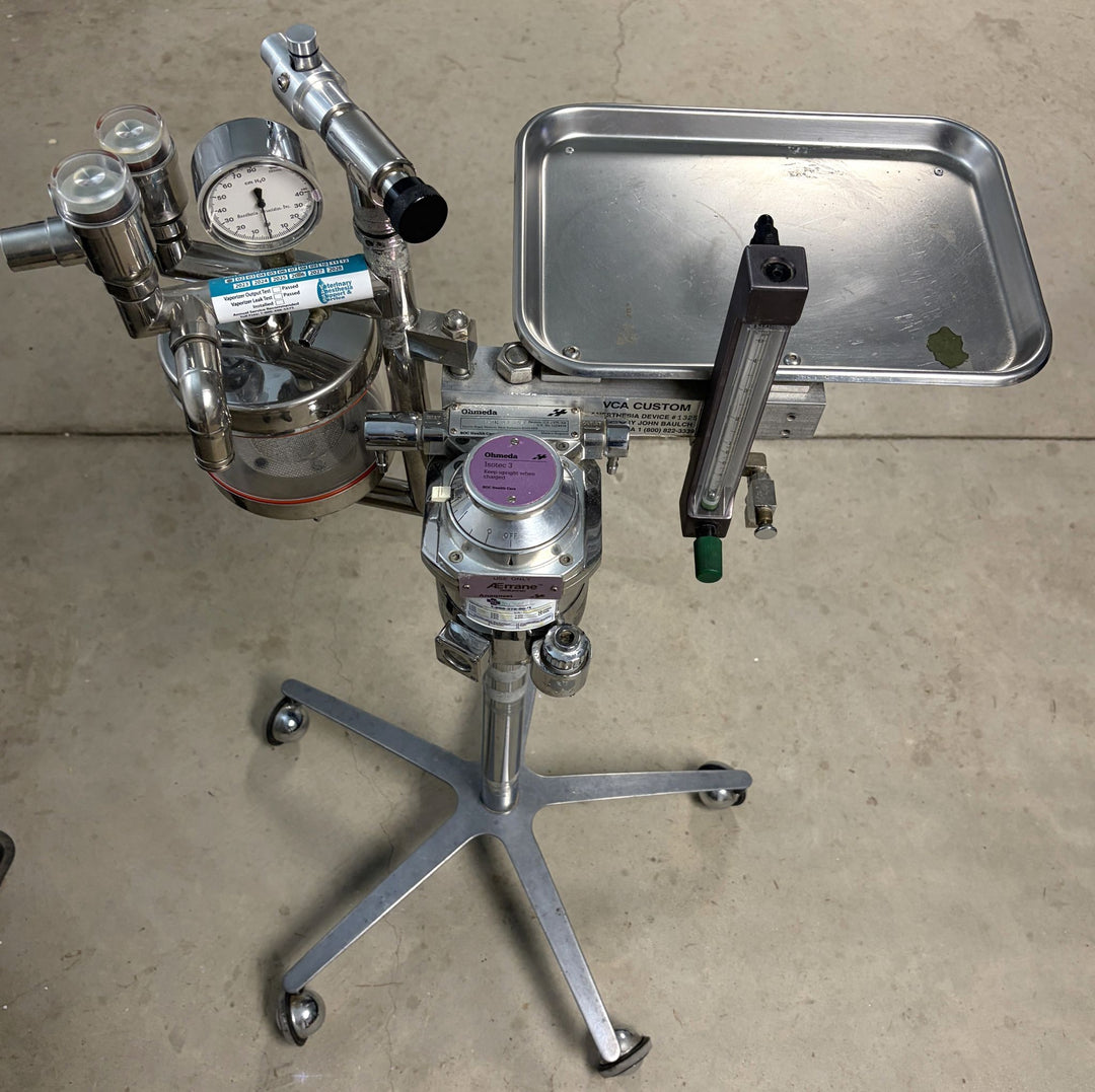 VCA Custom Veterinary Anesthesia Machine 